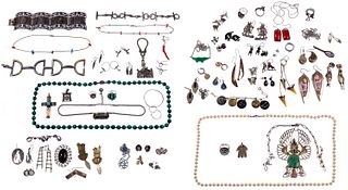 Sterling Silver and European Silver Jewelry Assortment