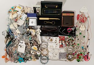 Sterling Silver and Costume Jewelry Assortment