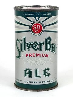 1953 Silver Bar Premium Ale 12oz  133-34 Flat Top Tampa, Florida
