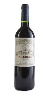 Bottle Miserere Mas d'en Bruno 1996. 
Category: Red wine. D.O. Priorat.