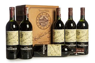 Six bottles Viña Tondonia, reserva 1994. 
R. López de Heredia, Viña Tondonia S.A.