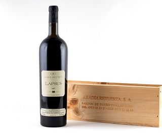 Magnum bottle of Abadía Retuerta Lapsus, 1997. 
Category: Red wine. Sardón de Duero.