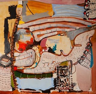 FERNANDO MASTRETTA ( Barcelona, 1961) 
"Abstraction", 2005. 
Oil on canvas.