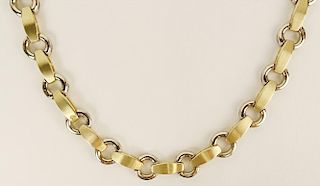 Lady's Vintage 14 Karat Yellow Gold Necklace