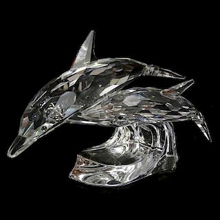 Swarovski Crystal the Dolphins "Lead me" Mother & Child Annual Edition.
