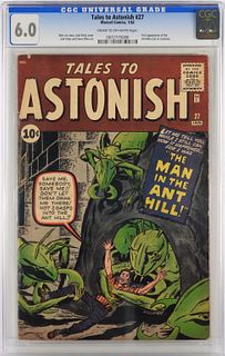 Marvel Comics Tales to Astonish #27 CGC 6.0