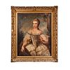 ANÓNIMO Francia, siglo XIX Dama Óleo sobre tela 92 x 70 cm Enmarcado.