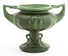 Arts & Crafts Hampshire Pottery Green Compote