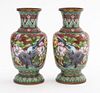Chinese Cloisonne Enamel Vase, Pr