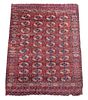 A Tekke Turkman carpet, 281 x 186cm (110 x 73in) <br. <br>Repairs to the corners and one small lengt