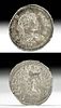Roman Silver Denarius Coin of Caracalla & Victory