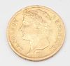 Napoleon 20 Franc Gold Coin Dated 1811 
