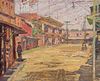 Martin Jacob Jackson Oil Painting Chinatown Los Angeles 1922
