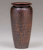 Classic Roycroft Hammered Copper Vase c1920s