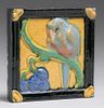 Grueby Parrot Tile c1905