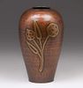 Arts & Crafts Hammered Copper Vase c1920s