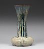 Fulper Pottery Flared Flambe Vase c1910s