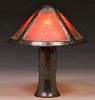 John L. Wilocx Russian Copper Shop Mica Lamp c1910