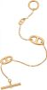 Hermes 18K Yellow Gold Farandole GM Bracelet Very Good to Excellent Condition 7" Length