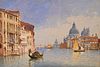 Unknown Artist, The Grand Canal Venice, scene, watercolor on paper, monogrammed lower left, 6" x 9". Provenance: Previously sold at Doyle's for $1,200