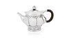 Early Vintage Georg Jensen Sterling Silver Melon Teapot 159