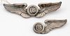1920 Army Air Force Observer's Wings, Lot of Two 
