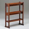 Stickley Brothers #4810 Book Trough Magazine Stand c1905