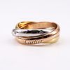 CARTIER Trinity Diamonds & 18k Gold Ring