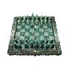 Impressive Emerald Chess Set