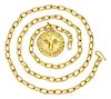 Gold Pendant-Necklace, Jean Mahie