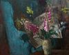 STILL LIFE WITH FLOWERS OIL PAINTING