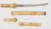 Japanese Temple Swords, Lot of Two 