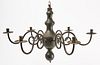 Wood and Iron Chandelier