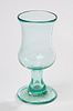 Rare Aqua Glass Chalice