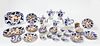 Lot of 42 Pieces of Strawberry Pattern Dishware
