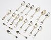 Lot of Fiddle Coin Flatware