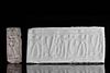 A NEO-ASSYRIAN CYLINDER SEAL FROM SYRIA OR ANATOLIA.