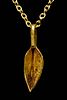 HELLENISTIC GOLD SPEAR PENDANT