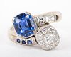 A Spectacular Sapphire and Diamond Ring