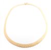 A Graduated Choker in 14K Yellow Gold
