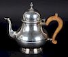 S.J. Shrubsole sterling silver teapot