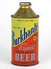 1950 Burkhardt's Export Beer 12oz 156-04, High Profile Cone Top, Akron, Ohio