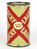 1955 Lucky Lager Beer 12oz 92-27, Flat Top, Azusa, California