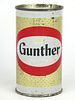 1959 Gunther Premium Dry Beer 12oz 78-28.1, Flat Top, Baltimore, Maryland