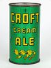 1945 Croft Cream Ale 12oz 52-24K, Flat Top, Boston, Massachusetts