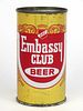 1953 Embassy Club Beer 12oz 59-33.2, Flat Top, Chicago, Illinois