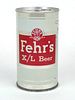 1968 Fehr's X/L Beer 12oz T64-17, Ring Top, Cincinnati, Ohio