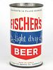 1952 Fischer's Light Dry Beer 12oz 63-27.2, Flat Top, Cumberland, Maryland