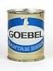 1958 Goebel Bantam Beer 8oz 241-24, Flat Top, Detroit, Michigan