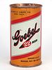 1956 Goebel 22 Beer 12oz 71-02.2, Flat Top, Detroit, Michigan